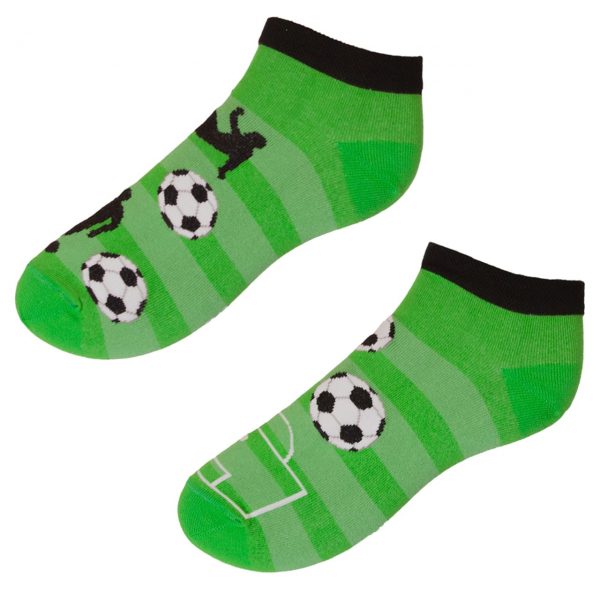 Veselé kotníkové ponožky - Fotbal