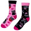 Vtipné ponožky - Mrs. Kočka