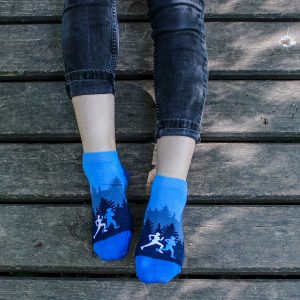 Veselé kotníkové ponožky – Běžec