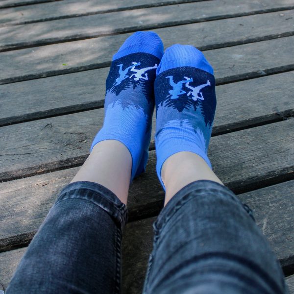 Veselé kotníkové ponožky – Běžec