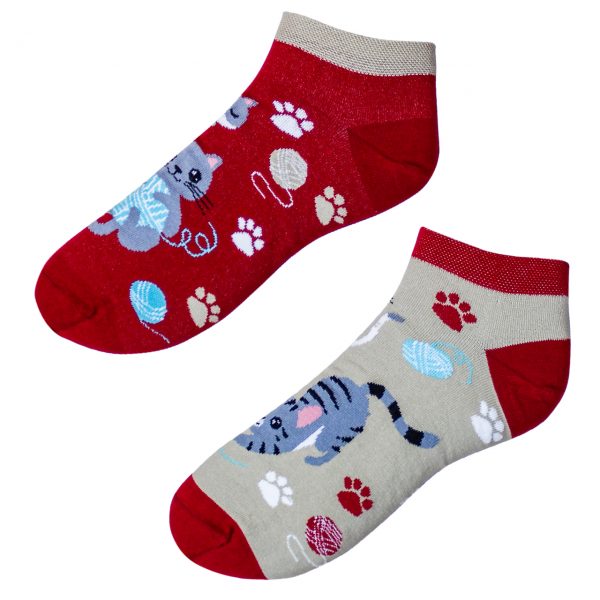 Veselé kotníkové ponožky – Koťátka