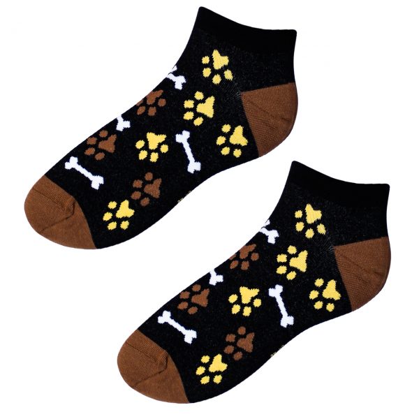 Veselé kotníkové ponožky – Psí tlapky