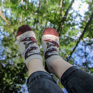 Veselé kotníkové ponožky – Ryba