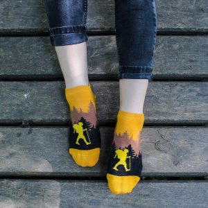 Veselé kotníkové ponožky – Turista