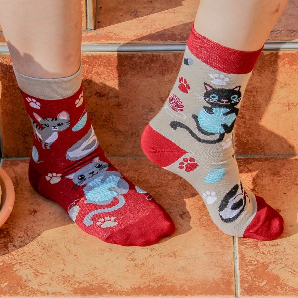 Veselé ponožky - Koťátka
