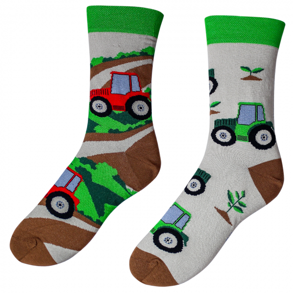 Veselé ponožky – Traktor ( Veselé ponožky – Traktor