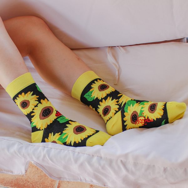 Veselé ponožky –Slunečnice