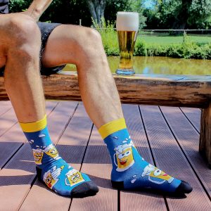 Veselé ponožky Vtipné pivo